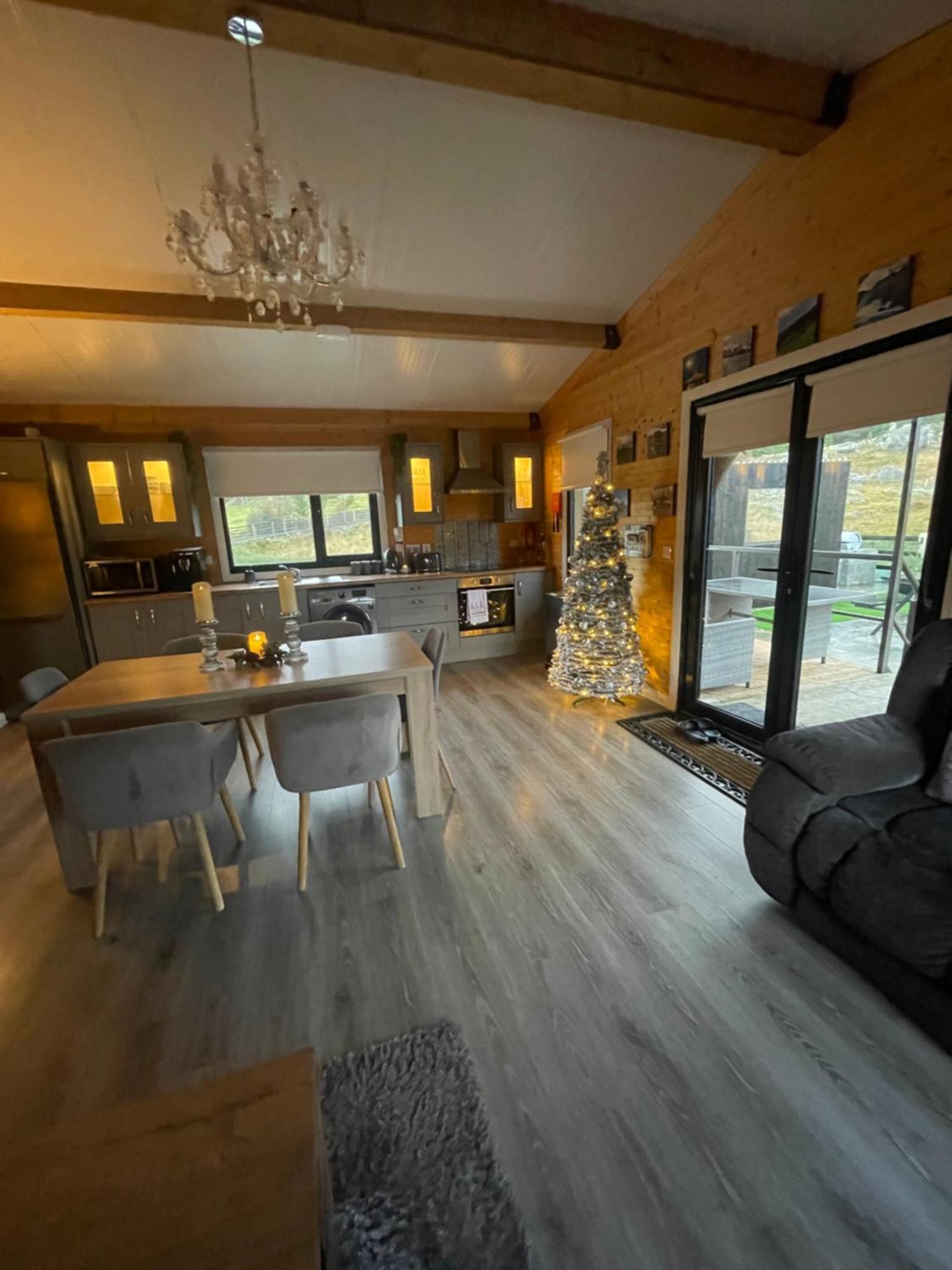 The Lodge Mountain View Log Cabin , Attymass Ballina Boyhollagh Esterno foto