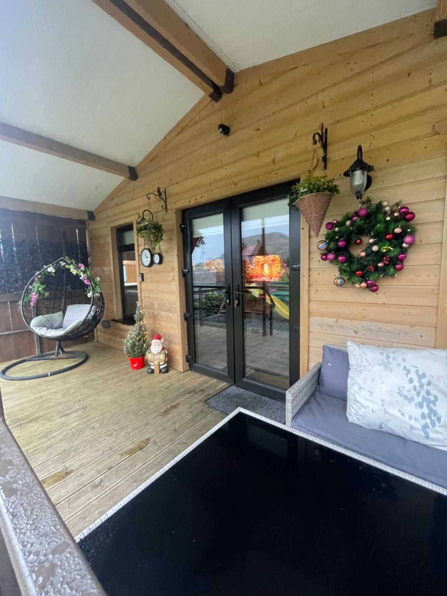 The Lodge Mountain View Log Cabin , Attymass Ballina Boyhollagh Esterno foto