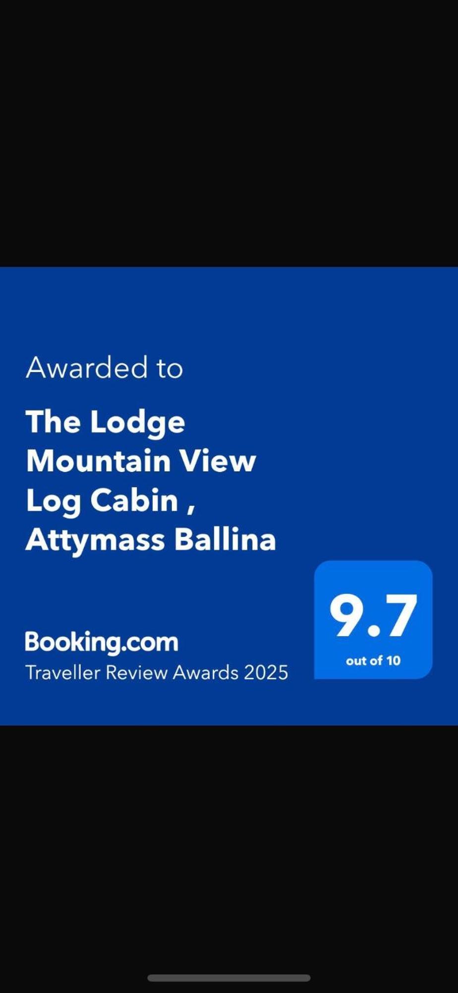 The Lodge Mountain View Log Cabin , Attymass Ballina Boyhollagh Esterno foto